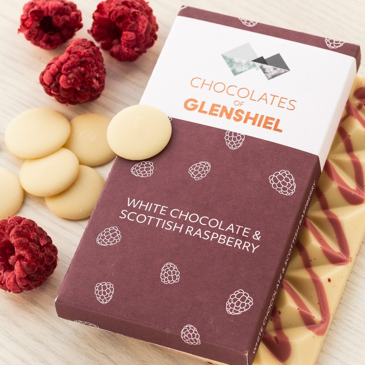 Glenshiel White Chocolate & Scottish Raspberry