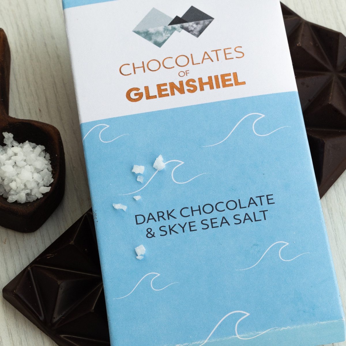 Glenshiel Skye Sea Salt Chocolate Bar